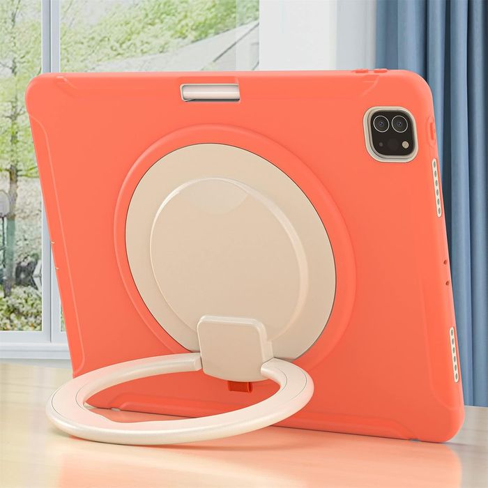 Etui do iPad Pro 5/4/3 12.9” Podstawka i Miejsce na Rysik Pomarańczowe
