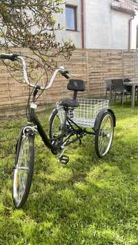Nowy Trójkołowy Rower Towarowy - Idealny dla Seniorów!