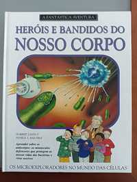 Heróis e Bandidos do Nosso Corpo		Usado em bom estado,