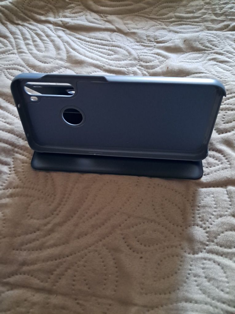 Etui Smart Clear View lustrzane  przezroczyste redmi note 8t