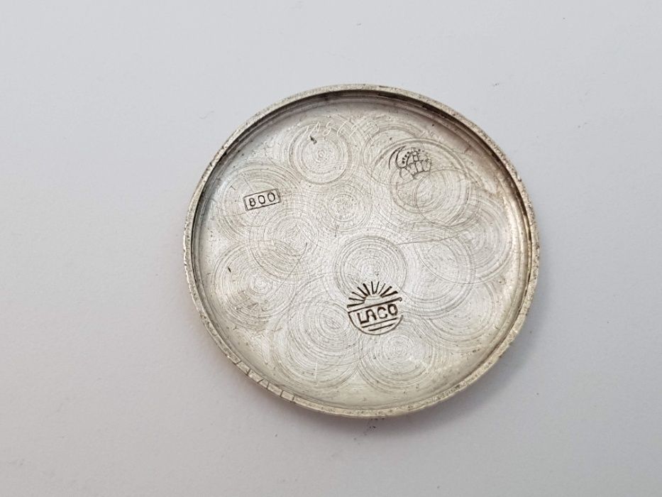 Часы Laco, Германия, 40-е годы. Серебро. Под реставрацию.