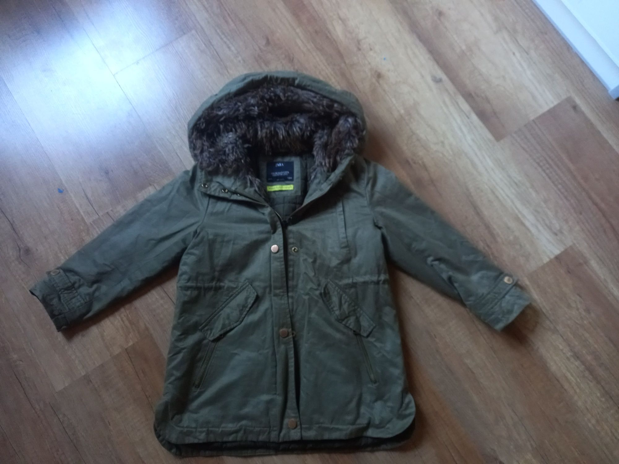 Płaszcz parka Zara