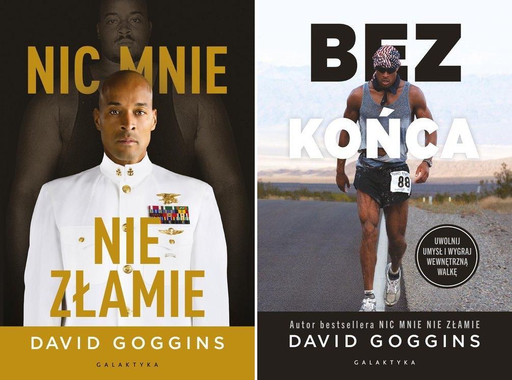 Nic Mnie Nie Złamie + Bez Końca David Goggins Zestaw Poradników