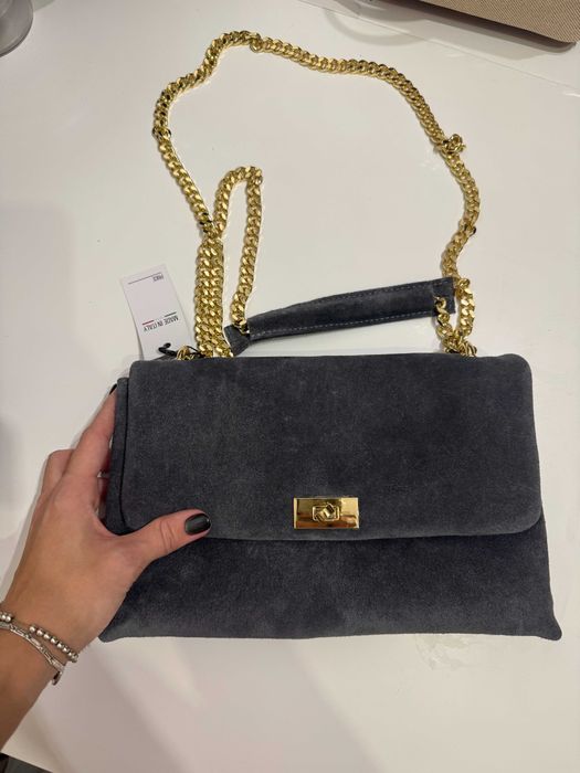 Сумка замш Італія нова з біркою