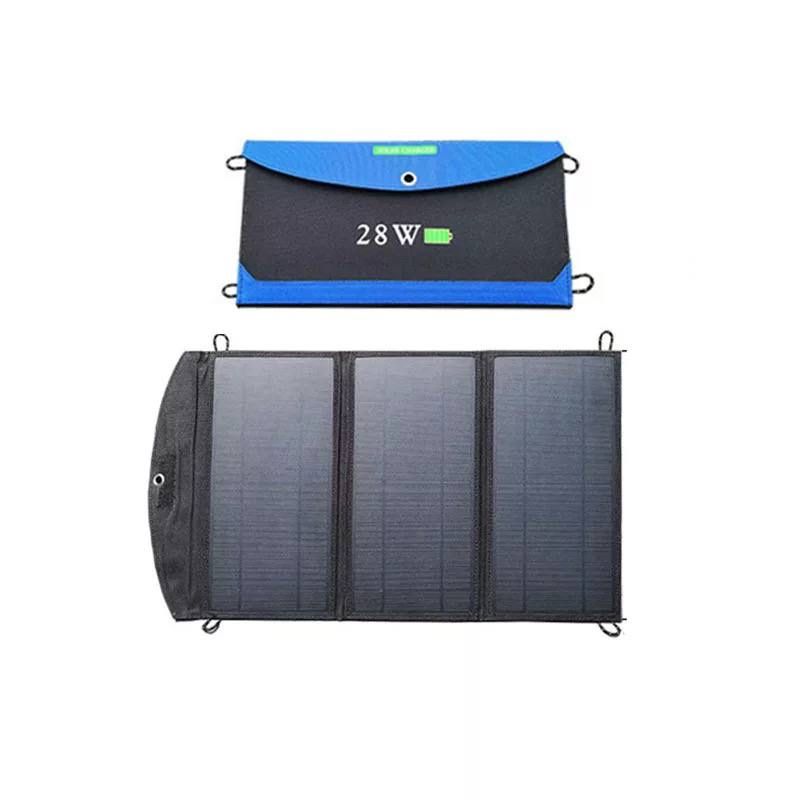 Солнечная зарядка, портативная солнечная панель Solar Charger 28W