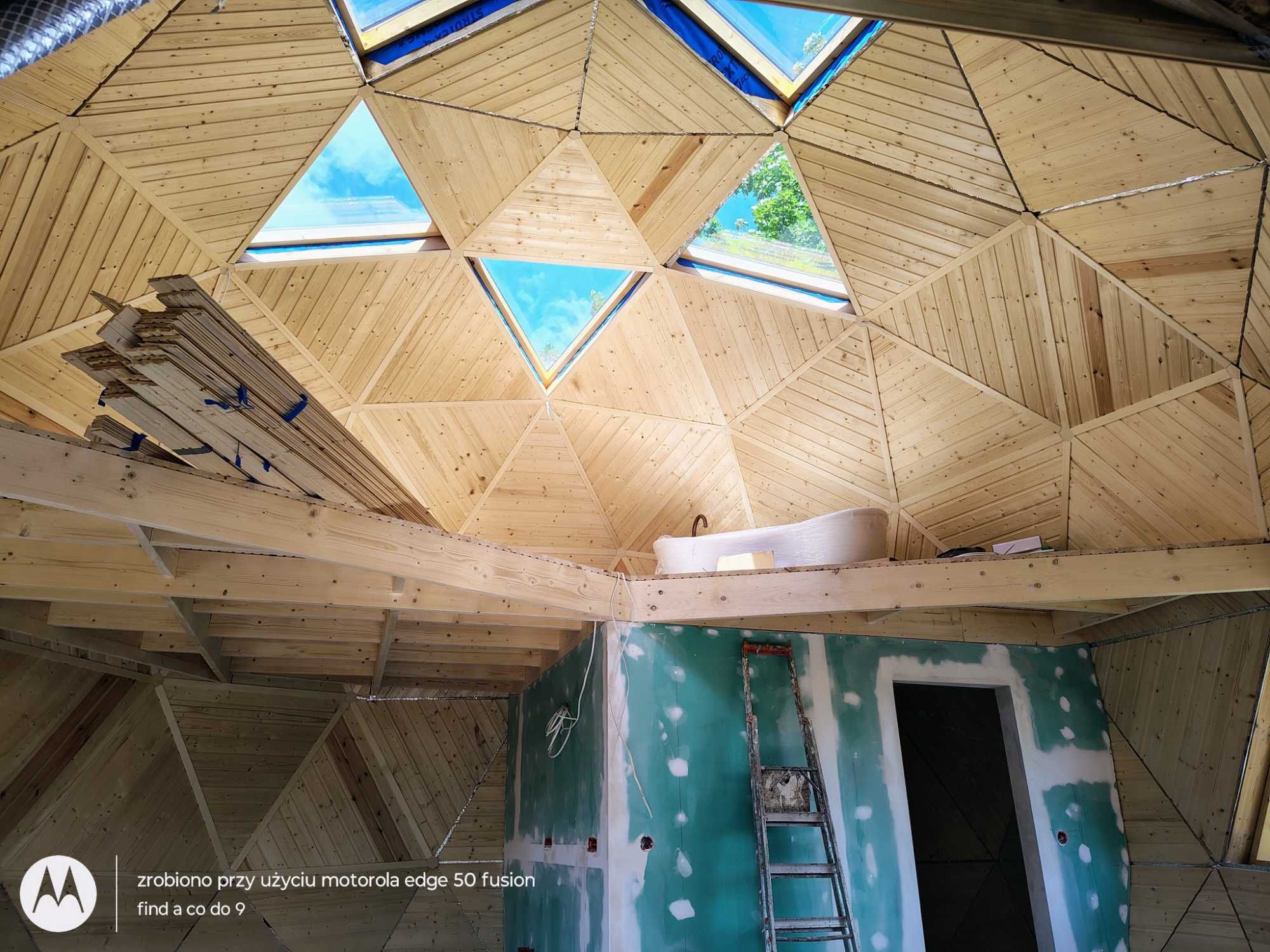 kopuła, glamping, domek letniskowy