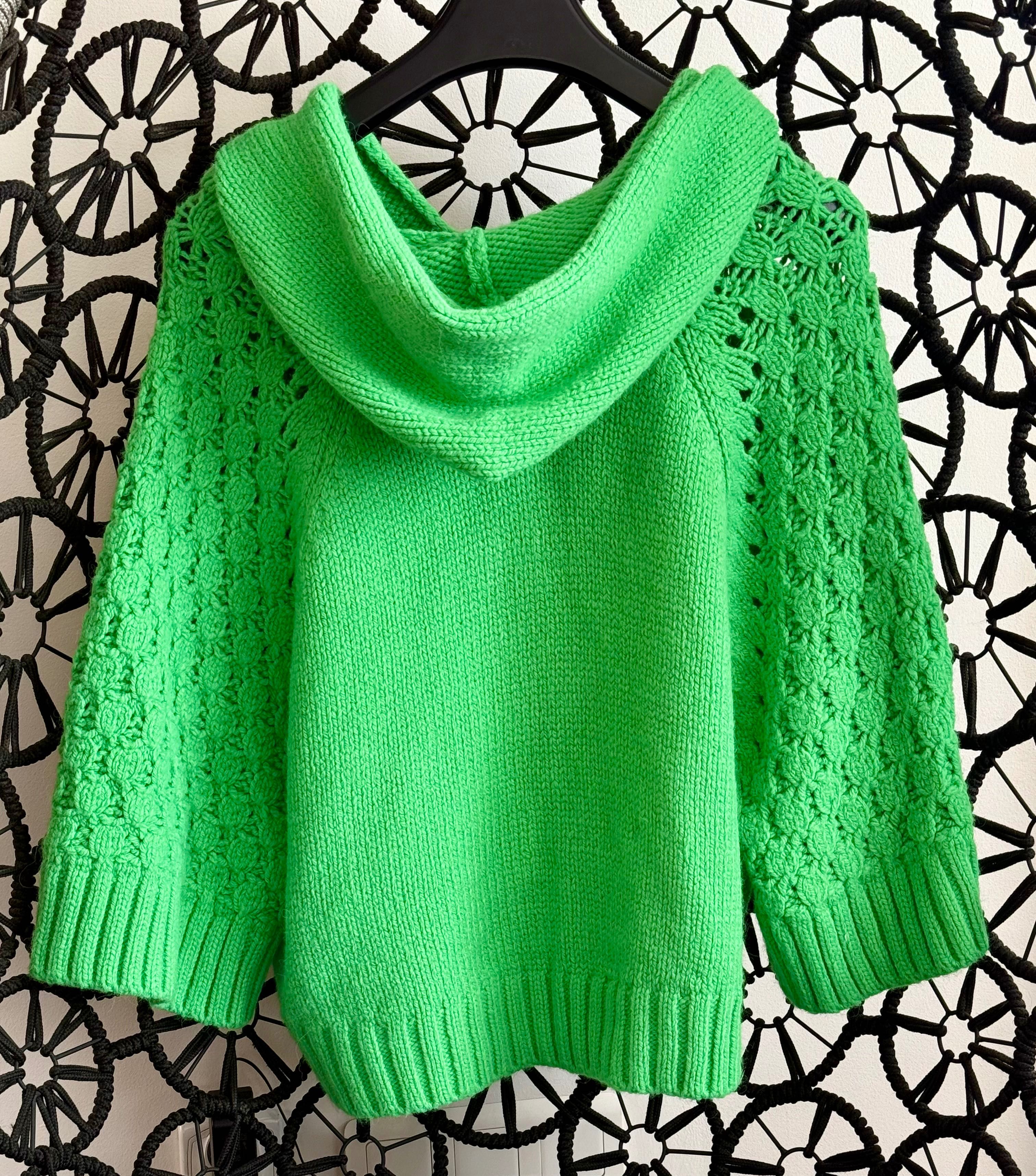 Sweter Cocomore zielony