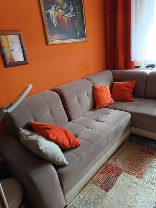 Narożnik z funkcją spania