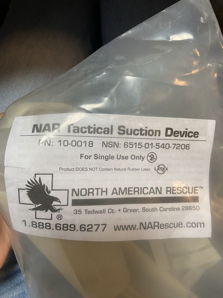 NAR Tactical Suction Device