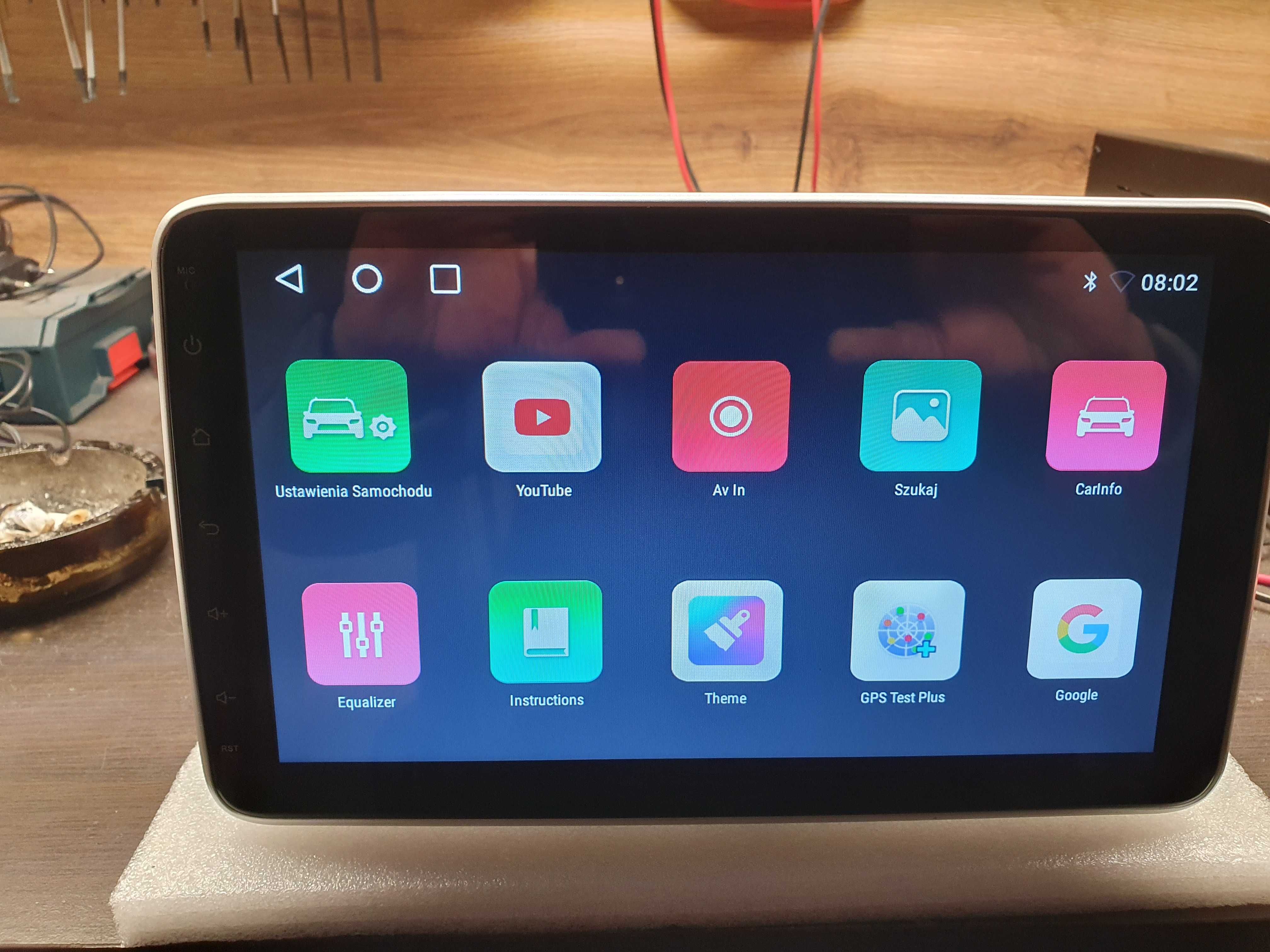 Radio Samochodowe Android 12 plus Zestaw