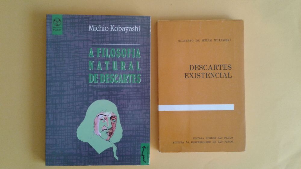 Livros de filosofia Descartes, Fédon, Snow, Platão, Marx, etc