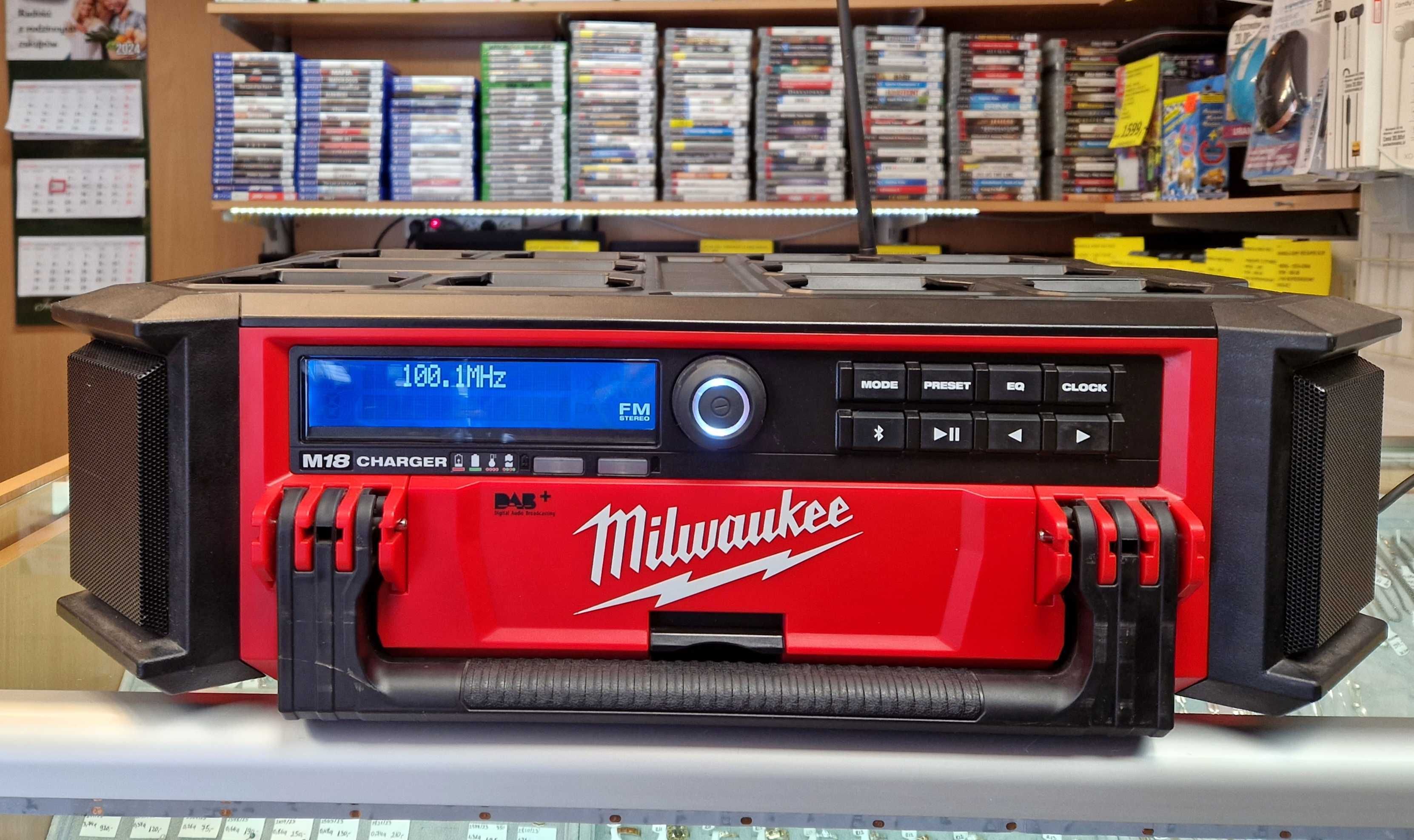 Radio budowlane Milwaukee M18 PRCDAB+ , Komis Jasło Czackiego