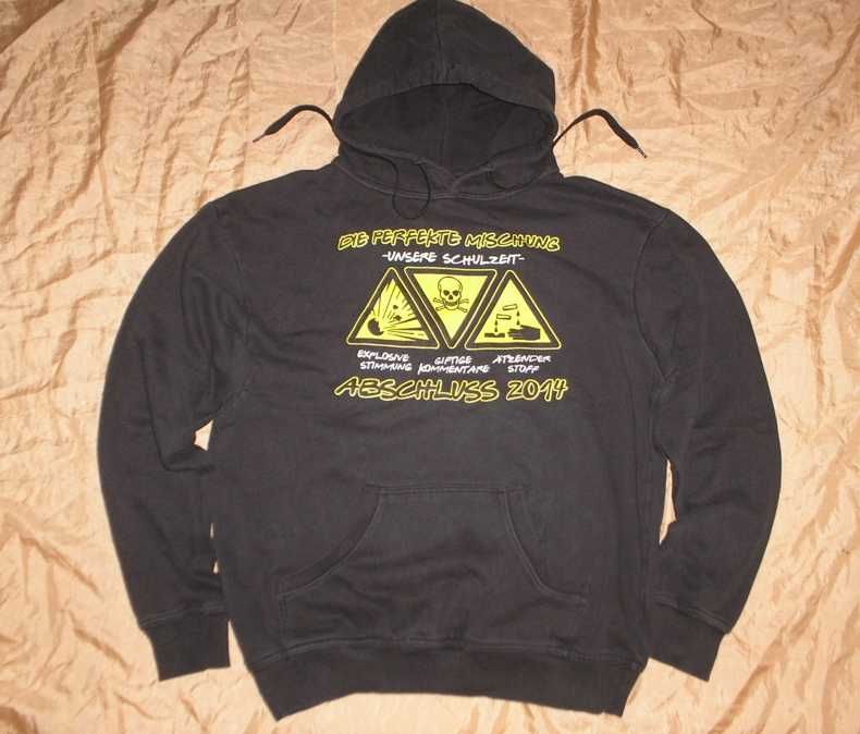 Продаю худи кенгурушку  Hi5 Gmbh с принтом Abschluss