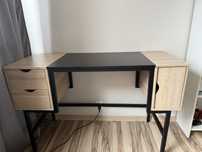 biurko loft z blatem 120 cm
