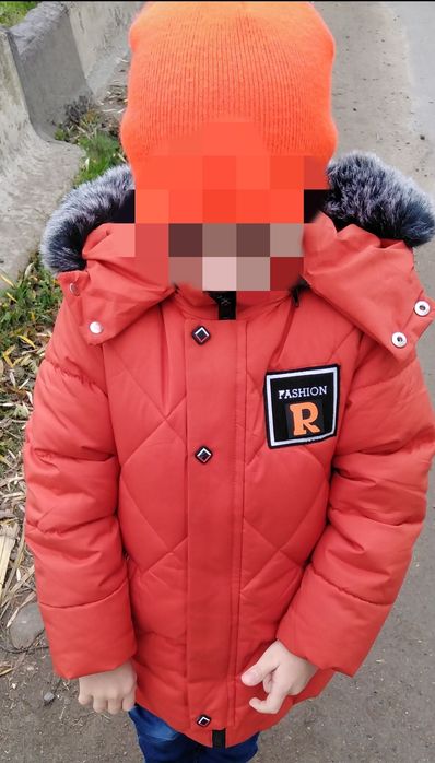 Зимня куртка на хлопчика 4-5 -6 р