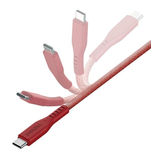 Kabel 3A Pd Mfi 60W Charge Usb-C Energea Czerwony/Red Lightningc94