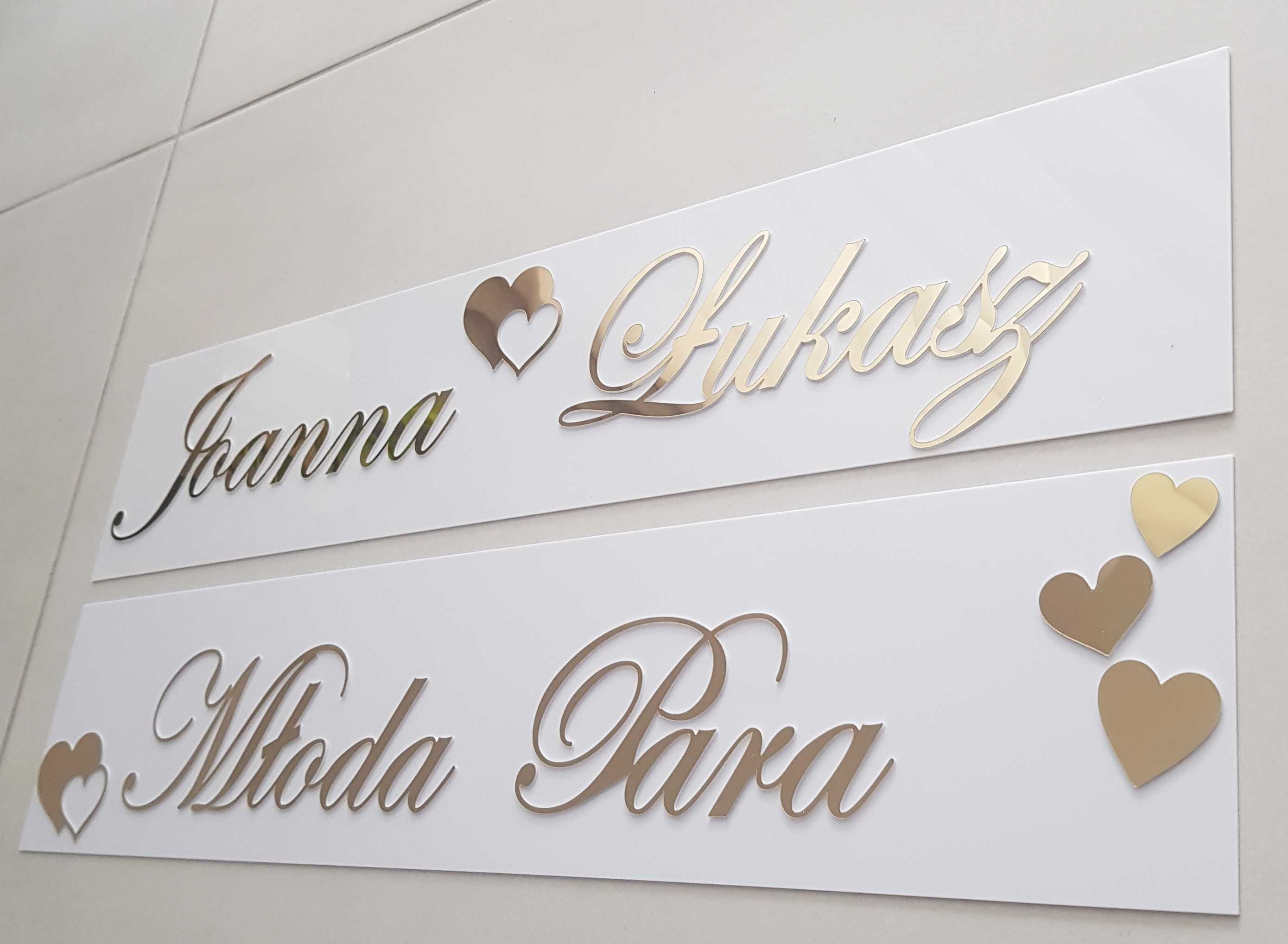 Rejestracja na ślub, personalizowana