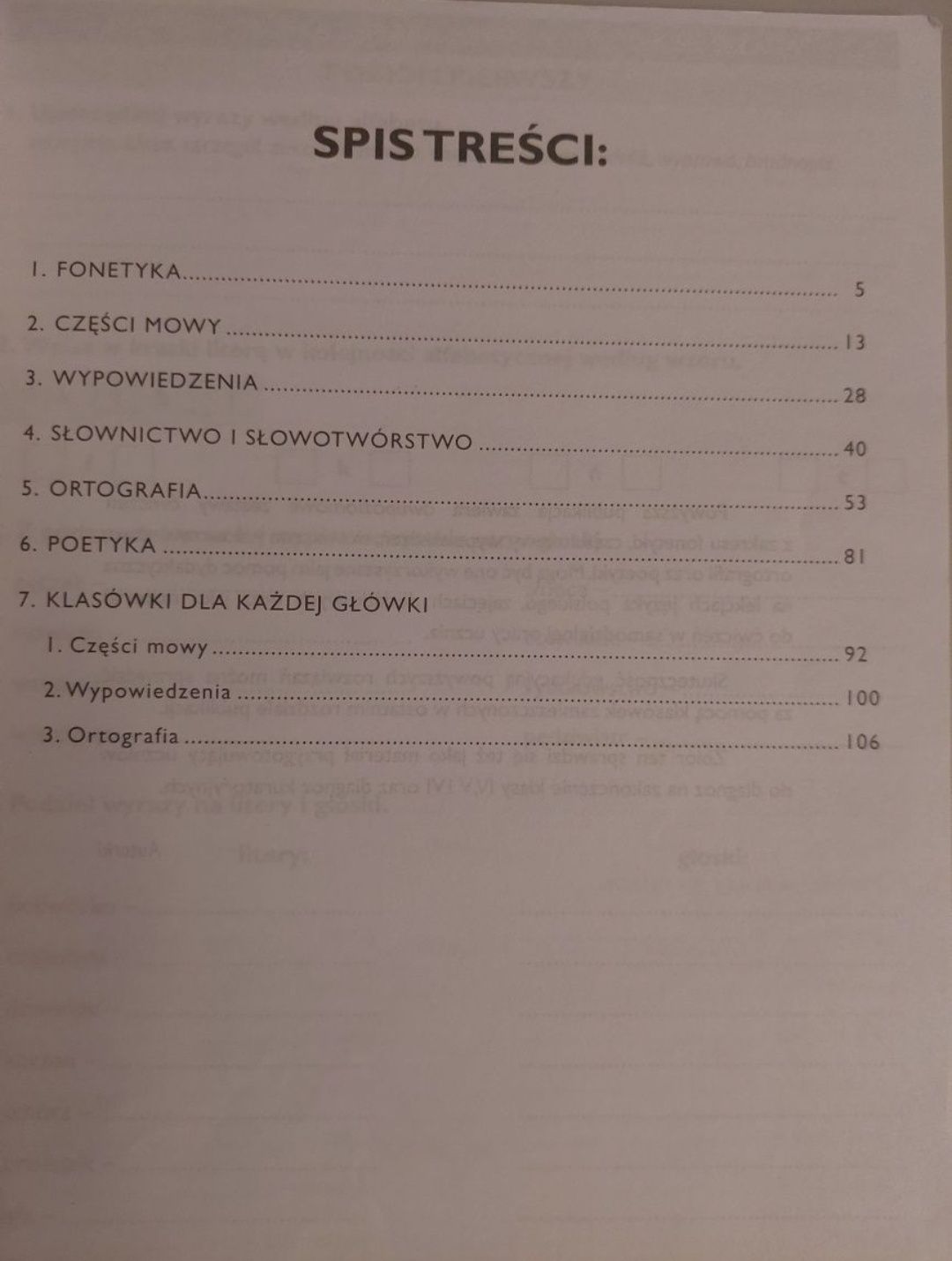 Język polski Ćwiczenia dla klas 4-6 Ćwiczę, rozumiem, więc umiem