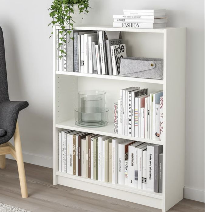 Duas Estantes ikea billy brancas