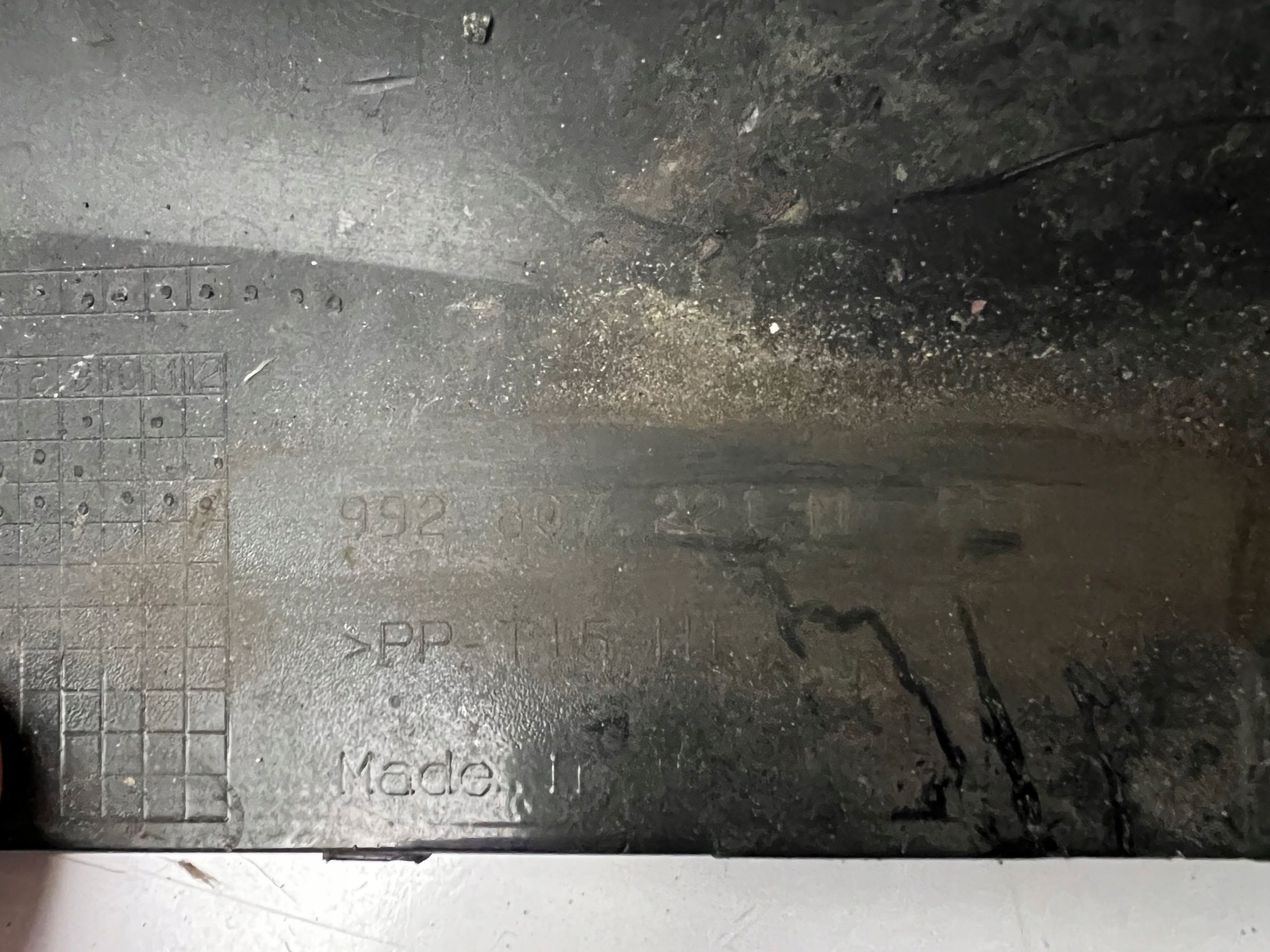 Porsche Carrera 911 992 Zderzak Przedni przód 2019-