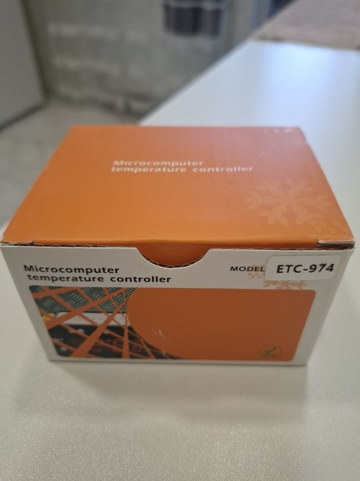 Контроллер температури для холодильників etc 974. Дводатчиковий.