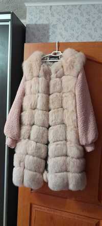 Жіноча шубка-пальто. Р46. 500грн.Демі/тепла зима.