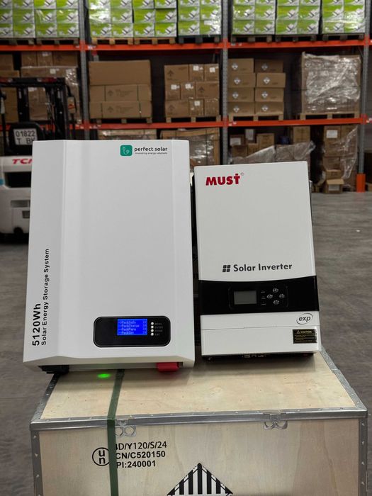 Комплект резервного живлення Must 6 kW + LiFePO4 5 kW