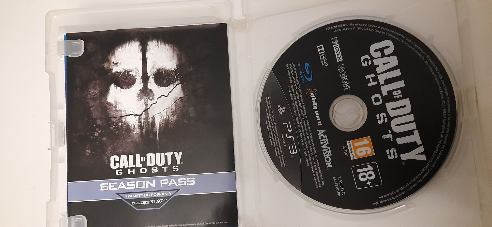 Call of duty Ghost pl na ps3