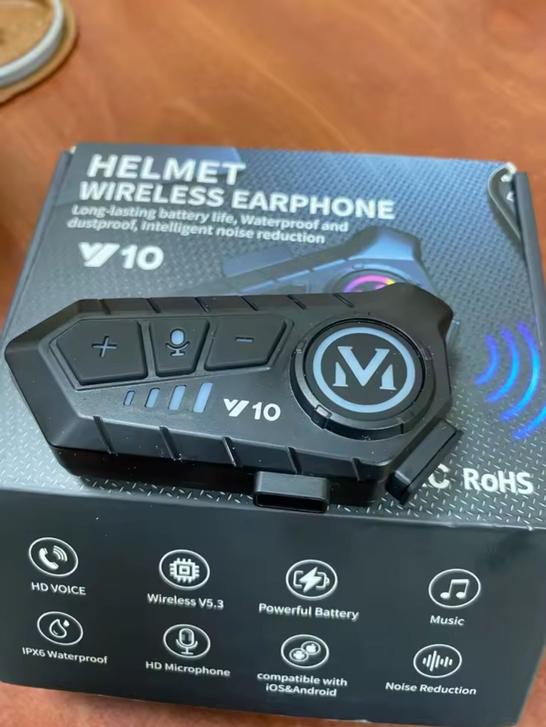 Fone capacete moto