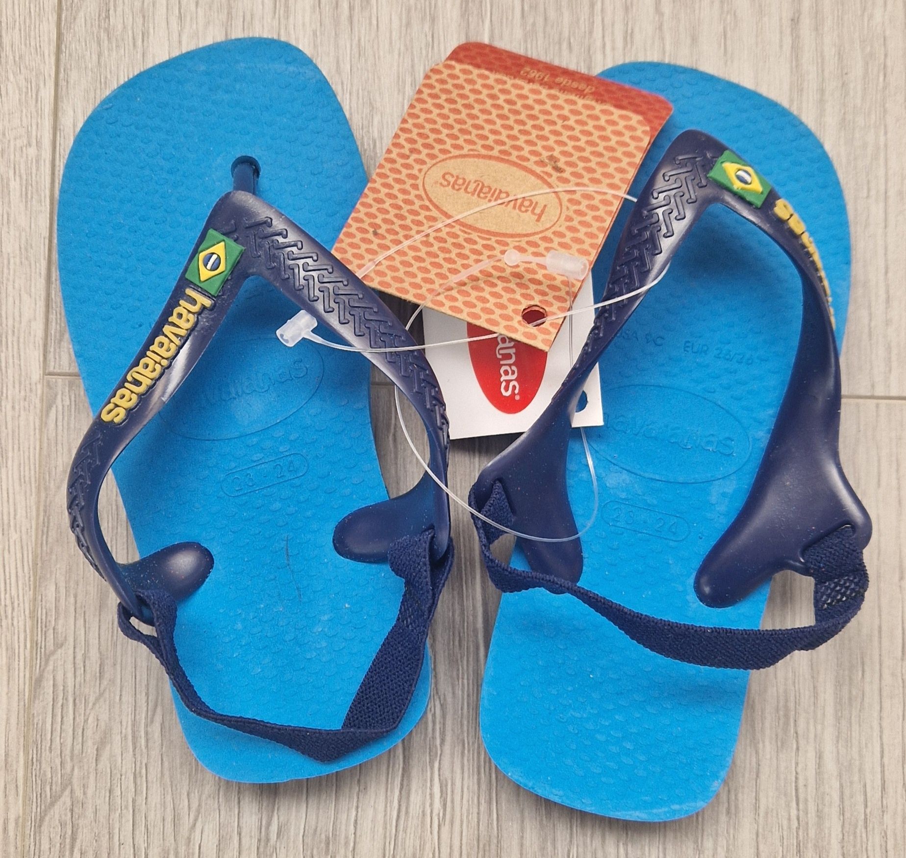 Havaiana bebé azul