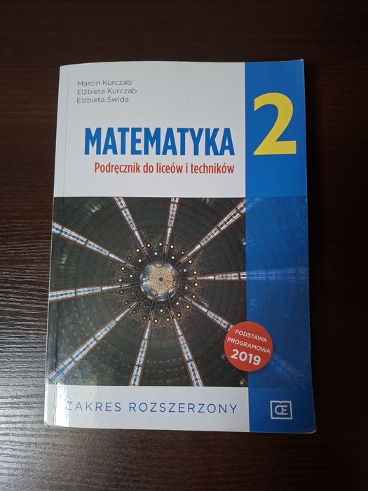 Matematyka 2 podręcznik zakres rozszerzony