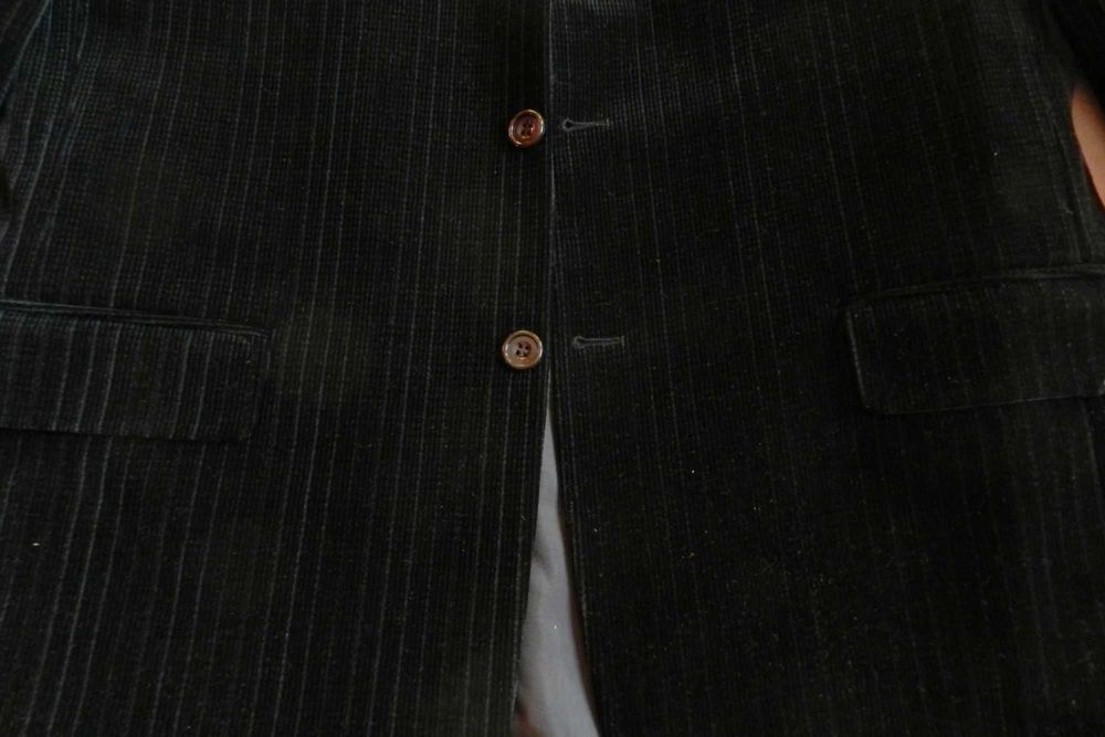 Elegancka wyjściowa stylowa męska marynarka zamszowa L/XL