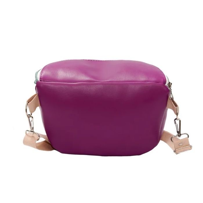 Nerka Fioletowa - Miejska Torebka Saszetka Damska