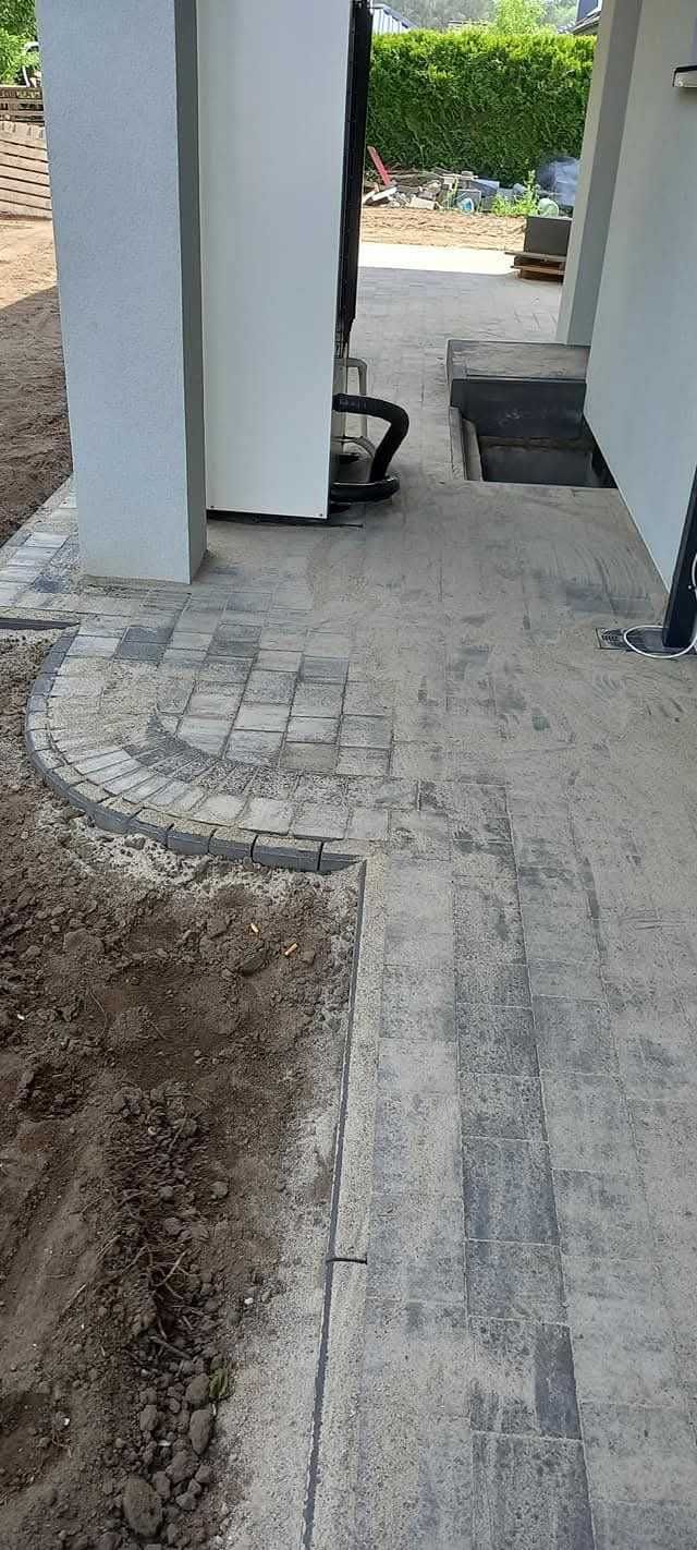 Kostka brukowa, koparko ładowarka Gryfice i okolice