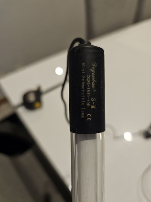 2 lâmpadas submersíveis para aquário