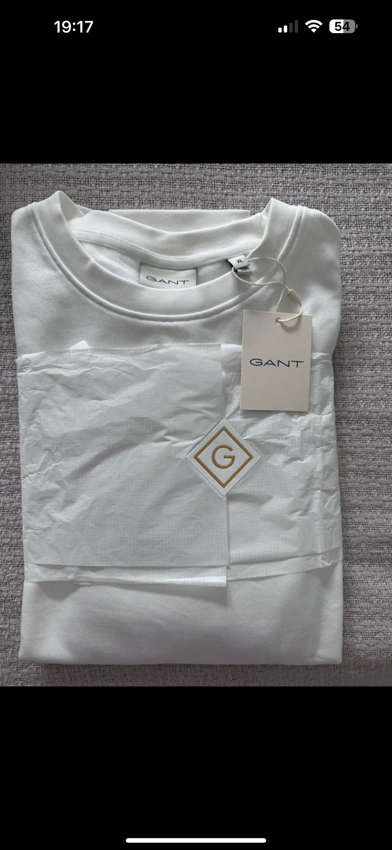 Sweatshirt Gant nova c/ etiqueta