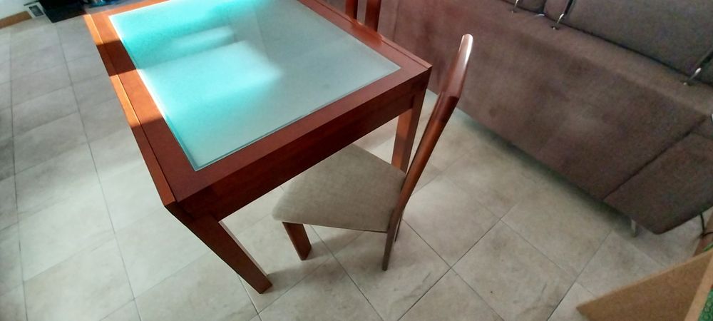 Mesa jantar extensível