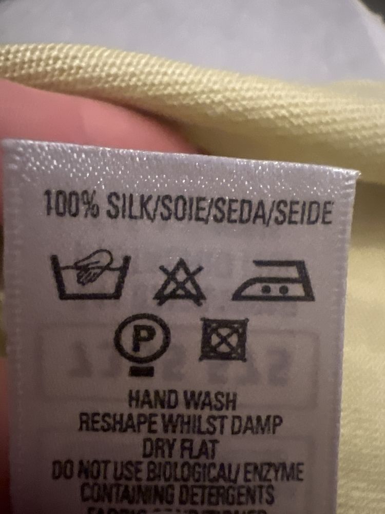 Віддам шовковий комплект двійка, Marks & Spencer