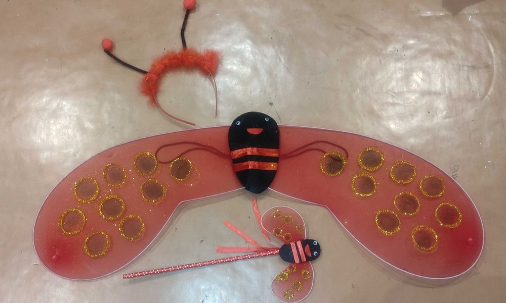 Набори з крилами для маленьких фей,піряві крила ангелів, кажанів,