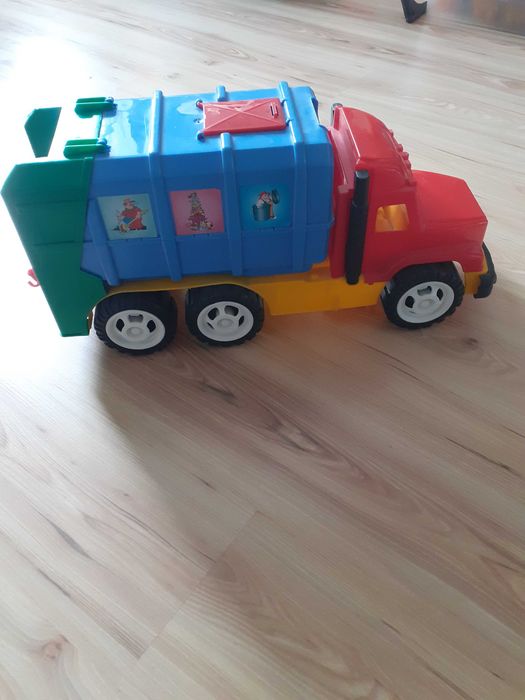 Zabawka auto śmieciarka