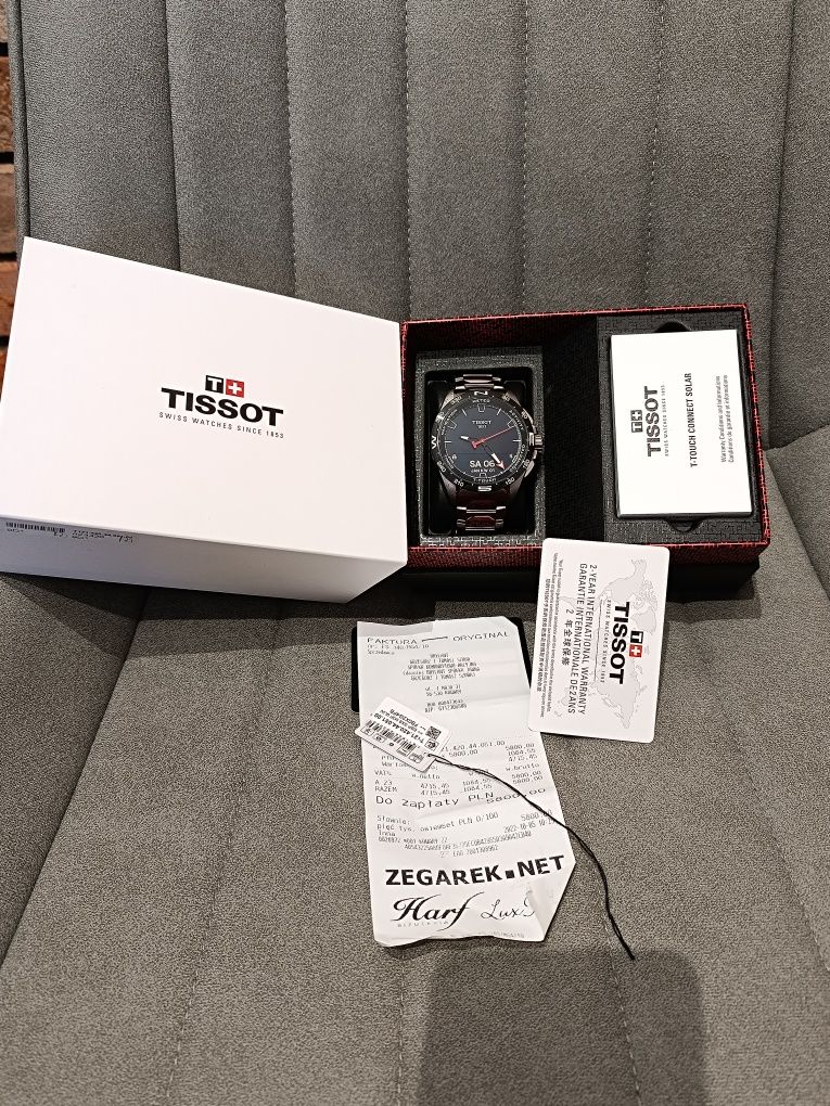 Tissot T-Touch Solar Connect Tytan gwarancja