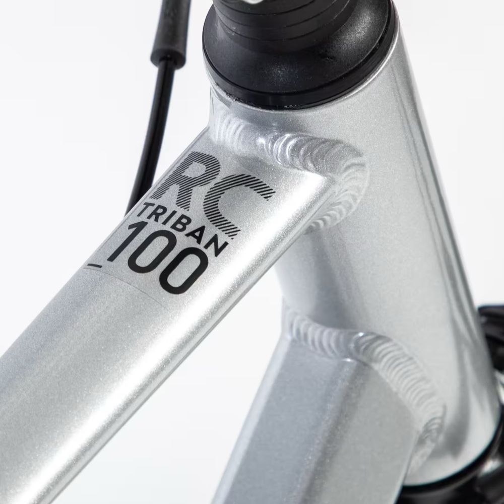 BICICLETA DE ESTRADA HOMEM RC100 CINZENTO