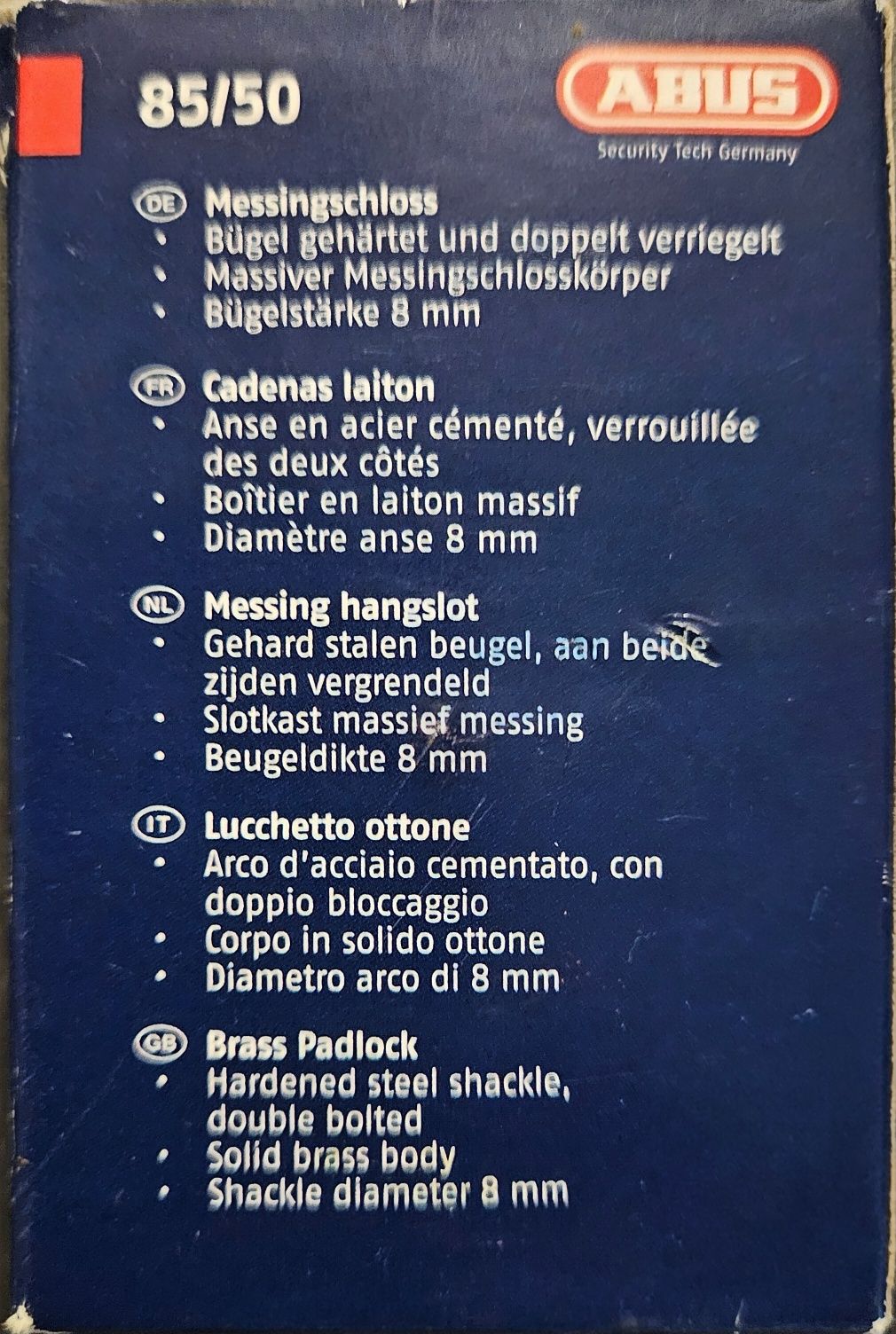 Kłódka ABUS 85/50