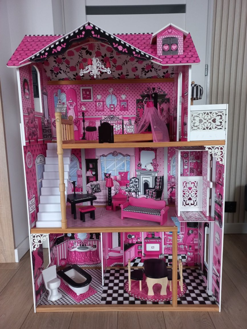 Duzy domek dla lalek 121cm z meblami KidKraft