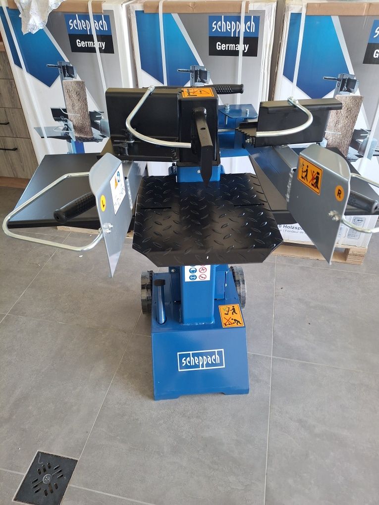 Łuparka hydrauliczna  do drewna Rębak  Scheppach HL810  8 ton Nowa
