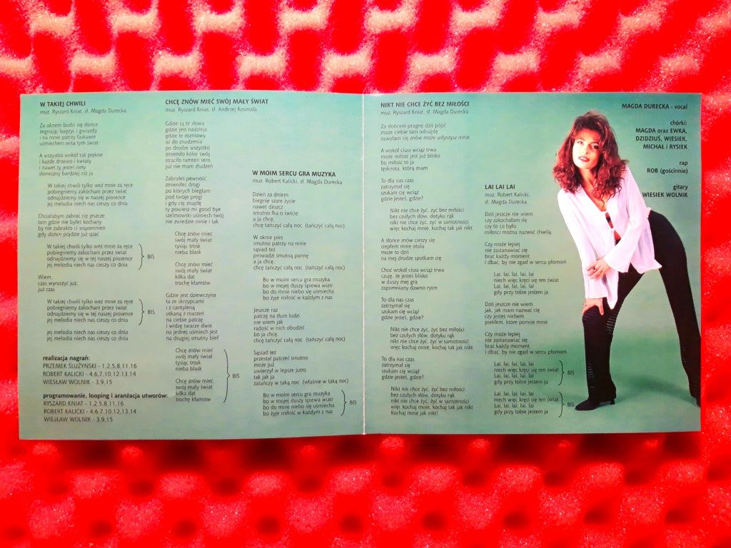 Magda Durecka – W Moim Sercu Gra Muzyka (CD, 2000)
