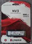 Dysk Kingston 500GB m.2 nvme Nowy Oryginalnie zapakowany SSD nv3
