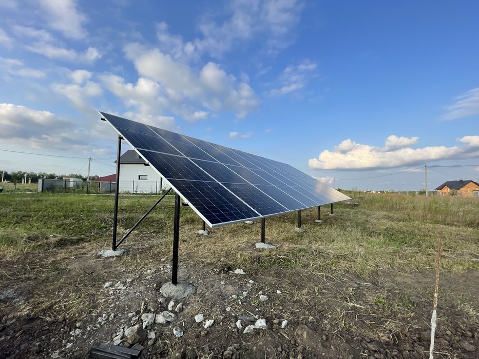 Монтаж сонячний панелей Сонячні панелі інвертор solar
