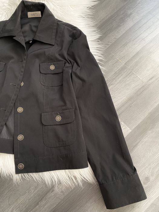 Czarna katana kurtka koszula Marly’s