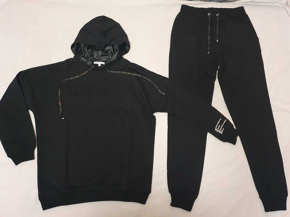 NOWY damski dres Patrizia Pepe bluza kangur pp spodnie dresowe dresy